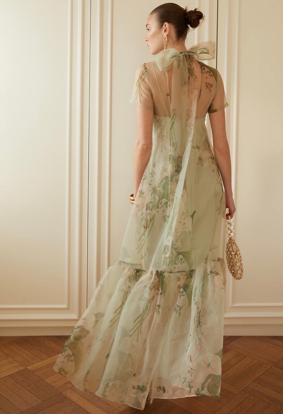 New NWT Caara Melody dress mint blossom dress $245 sz M